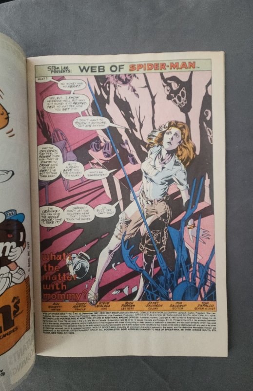 Web of Spider-Man #33 Direct Edition (1987) VG