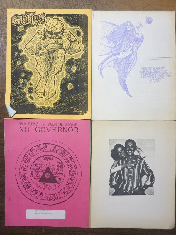 Fanzines from 70-80s Lot feat No Governor Fleming's Notes Moonage Nightmare Tour