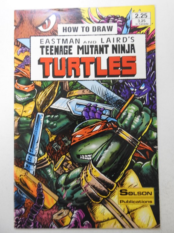 How to Draw Teenage Mutant Ninja Turtles (1986) Signed By Creators Sharp VF-NM!!