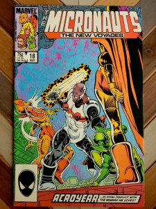 Micronauts New Voyages #18, 20 (1986) Pollard, Sienkiewicz Covers Final Issue 20