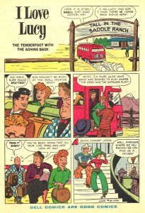 I LOVE LUCY COMICS #15 (Apr1957) 8.5 VF+ Top '50s TV Star in Her Own Comic!
