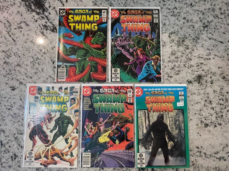 5 Swamp Thing DC Comic Books # 2 3 4 5 6 VF/NM Superman Batman Flash 8 CH24