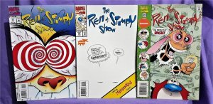 THE REN & STIMPY SHOW #11 #19 #34 3 Pack Dan Slott Ken Mitchrowey (Marvel 1993)