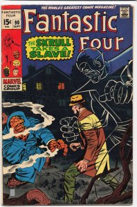 Fantastic Four #90 (1969) Fantastic Four