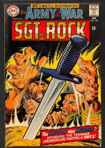 Our Army at War #189 VG/FN 5.0 Sgt Rock!