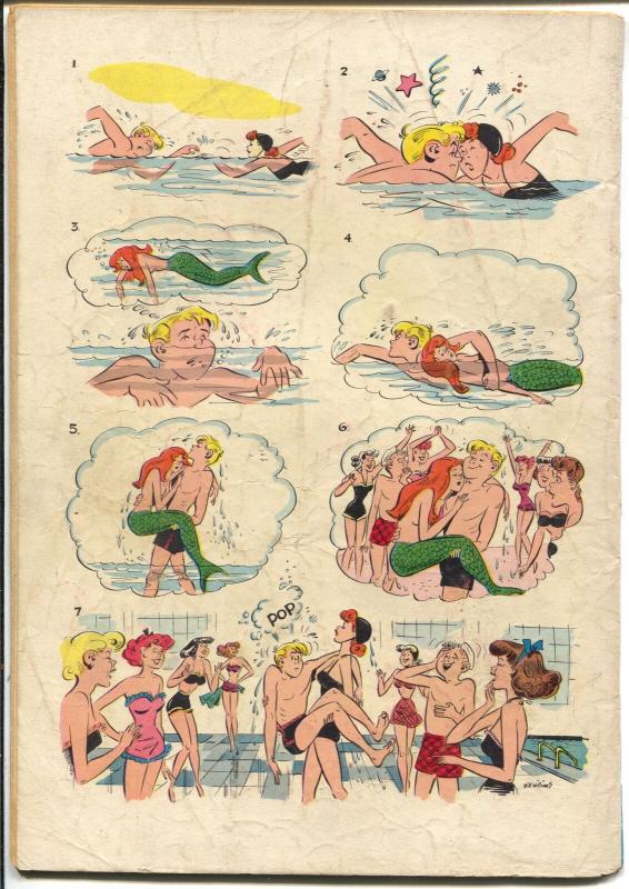 Henry Aldrich #10 1952- man in drag cover VG