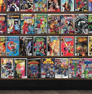 Huge Lot 140+ Comics with X-Man, The New Mutants, Excalibur & More!