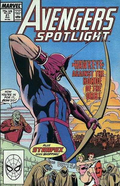 Avengers Spotlight #21, NM- (Stock photo)