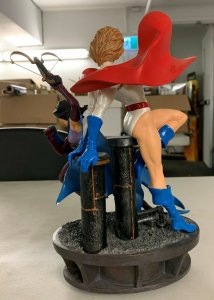 Power Girl and Huntress Legacy Statue Limited Edition See Description