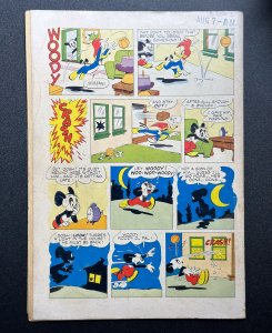 Four Color Woody Woodpecker #350 (1951) Golden Age 10 Cent - GD+