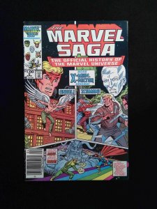 Marvel Saga #5  MARVEL Comics 1986 VF+ NEWSSTAND