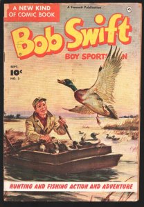 Bob Swift Boy Sportsman #3  1951 - Fawcett  -FN - Comic Book