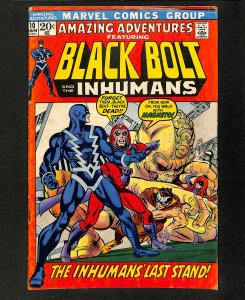 Amazing Adventures #10 Black Bolt Inhumans!