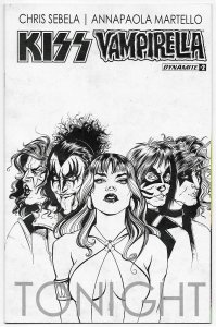 Kiss Vampirella #2 | 1:10 B&W Variant (Dynamite, 2017) VF