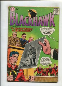 BLACKHAWK #208 (2.5) SECRET CRIMES OF BLACKHAWK!! 1965