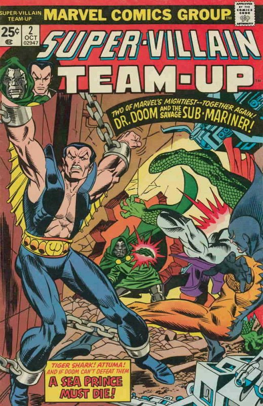 Super-Villain Team-Up #2 FN; Marvel | save on shipping - details inside