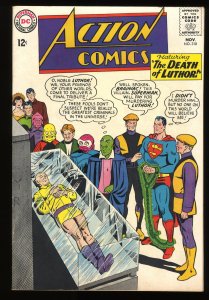 Action Comics #318 VF- 7.5 Death of Luthor! Silver Age!