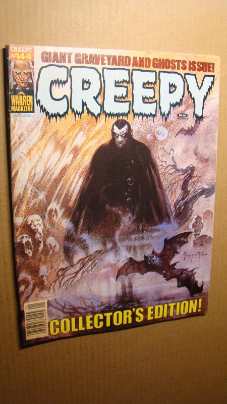 CREEPY 144 *NICE COPY* *LOW PRINT* WARREN VAMPIRELLA EERIE