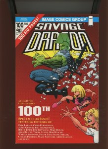 (2002) Savage Dragon #100: KEY! SECOND PRINTING! VERY HARD TO FIND! (9.0/9.2)