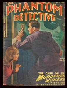 Phantom Detective--September 1947--Pulp Magazine--Thrilling--G