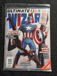 2010 WIZARD Magazine #224 SEALED Iron Man 2 Movie / Deadpool
