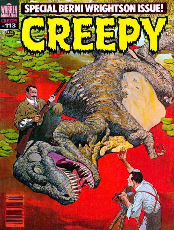 Creepy (Magazine) #113 COVERLESS ; Warren | low grade comic