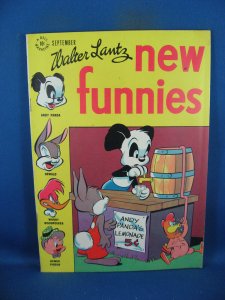 NEW FUNNIES 127 VF WOODY WOODPECKER 1947 DELL