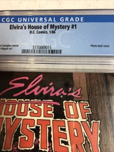 Elvira’s House Of Mystery (1986) # 1 (CGC 9.4 WP) Canadian Price Variant CPV !