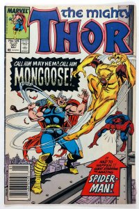 Thor #391 (1988) NEWSSTAND, 1st app of Eric Masterson