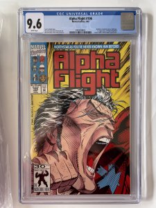 Alpha Flight  #106 CGC 9.6 - Northstar  Revelation