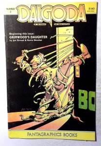 Dalgoda #2 (1984) Fantagraphics Books 1st Print Comic Book