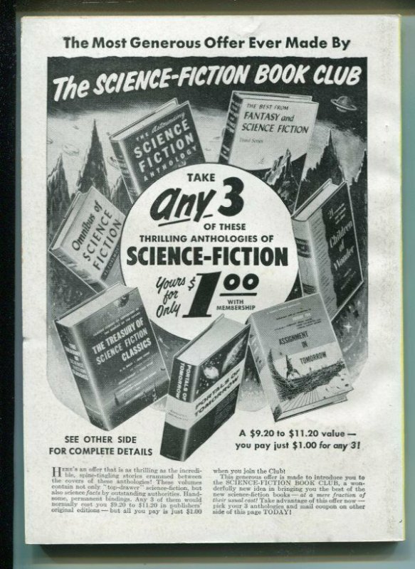 FANTASTIC UNIVERSE SCIENCE FICTION April 1955 Pulp mag digest 