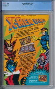 Marvel Comics Incredible Hulk #400 CGC 9.8 Peter David