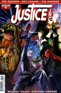 Justice Inc. (Dynamite) #6A VF ; Dynamite | the Shadow Doc Savage the Avenger