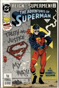 Adventures of Superman #501 (1993) Superboy