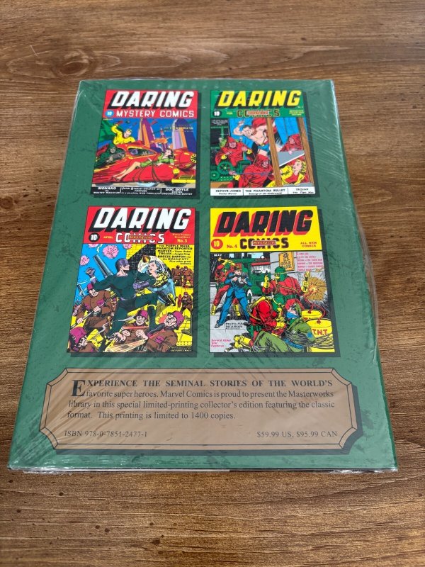 Marvel Masterworks Vol # 89 Daring 1-4 Book Limited To 1400 Sealed Copy 3 J412