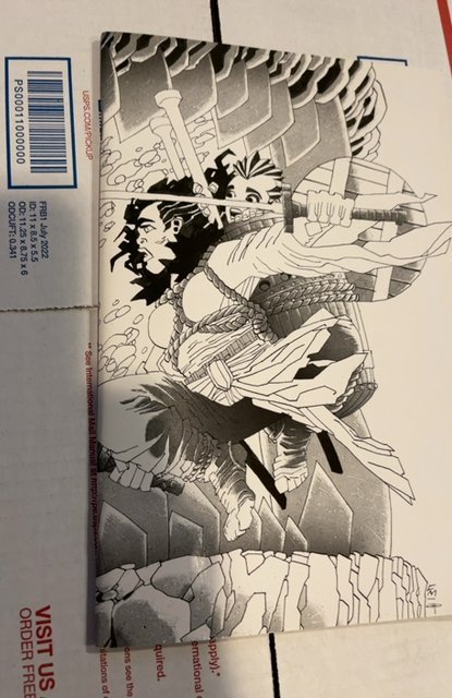 Ronin Book II #2 Wraparound Cover (2023) millet sketch cover