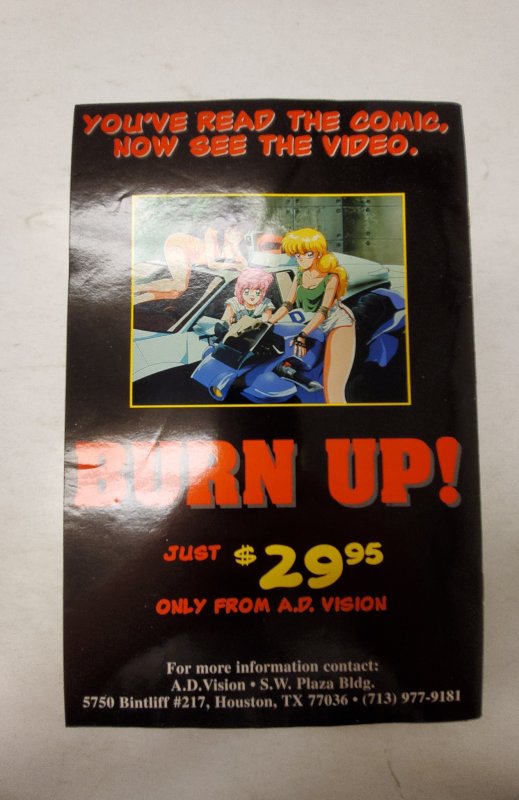 Burn Up #1 NM Graphic Visions Comic Book J712