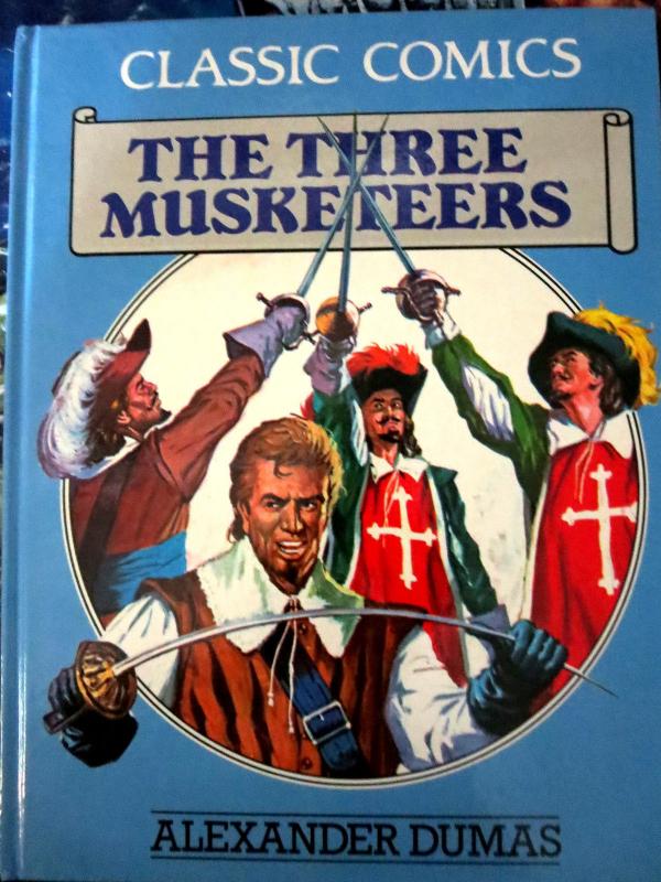Classic Comics 4 Books HB VF 1990 Orig from Spain Moby Dick Musketeers Marco 