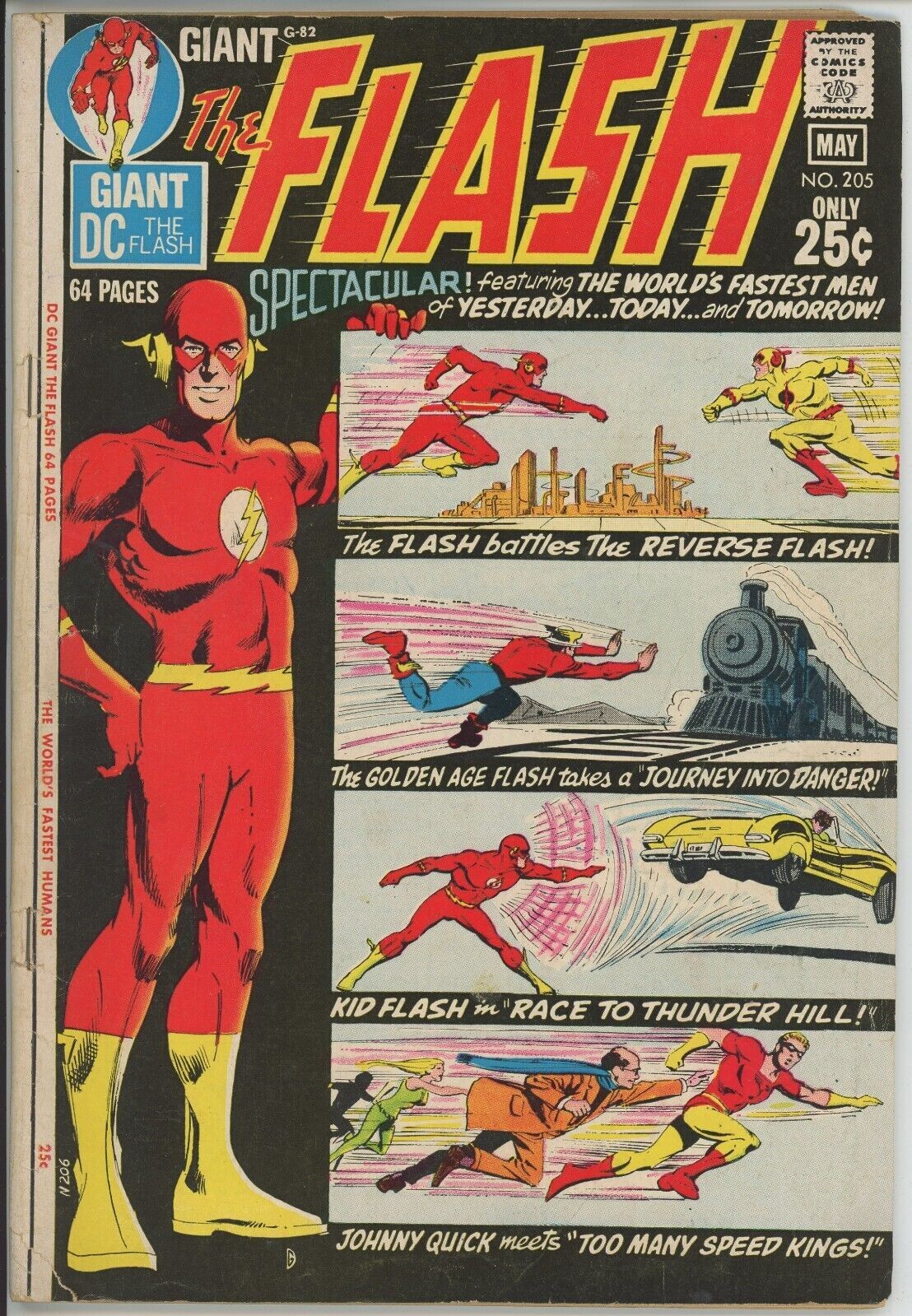 Flash #205 (1959) - 4.0 VG *Menace of the Reverse Flash* | Comic Books ...