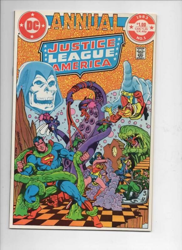 JUSTICE LEAGUE OF AMERICA #1 Annual, VF/NM, Wonder Woman, , Superman, DC 1983