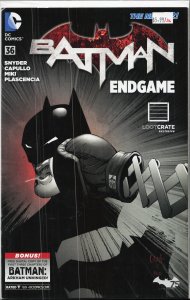 Batman #36 Loot Crate Cover (2015) Batman