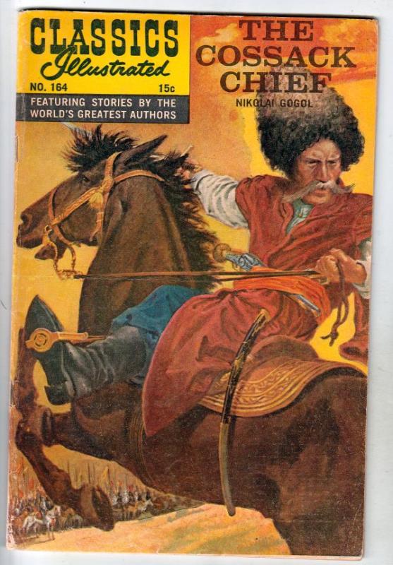 Classics Illustrated #164 (Oct-61) VG Affordable-Grade