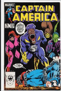Captain America #315 (1986) Captain America