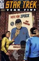 STAR TREK YEAR FIVE (2019 IDW) #4 CVR A THOMPSON