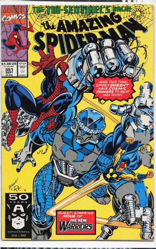 The Amazing Spider-Man #351 (1991) Spider-Man