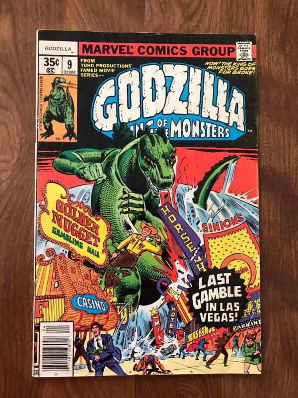 Godzilla: King of the Monsters #9 (Marvel; April, 1978) - Fine