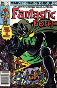 Fantastic Four (Vol. 1) #247 (Newsstand) FN ; Marvel | 1st Kristoff Vernard