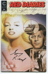 1996 Red Diaries #1 ~Signed by Gary Reed, Monroe & JFK~ (Grade 9.2 OB)