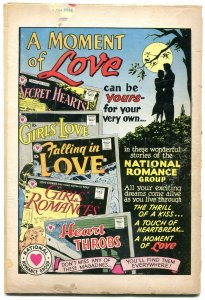 Girls' Romances #62 1959-DC-violent romance triangle cover-nice art-f/g